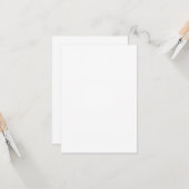 3.5インチx 5インチフラットグリーティングカード カード (正面/裏面インサイチュ)