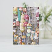 3.5インチx 5インチフラットグリーティングカード カード (スタンド正面)