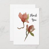 3.5インチx 5インチフラットサンキューカード サンキューカード (正面/裏面)