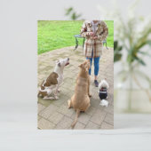 3.5インチx 5インチフラットサンキューカード サンキューカード (スタンド正面)