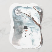 3.5インチx 5インチフラットサンキューカード サンキューカード (正面/裏面)