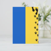 3.5インチx 5インチフラットサンキューカード サンキューカード (スタンド正面)