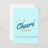 3.5インチx 5インチフラットサンキューカード サンキューカード (正面/裏面)