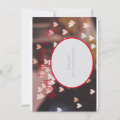 3.5インチx 5インチフラット日付カードを保存 セーブザデート (正面)