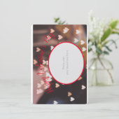 3.5インチx 5インチフラット日付カードを保存 セーブザデート (スタンド正面)