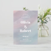 3.5インチx 5インチフラット日付カードを保存 セーブザデート (スタンド正面)