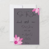 3.5インチx 5インチレスポンスカード – カスタマイズ可能なRSVPカード 出欠カード (正面)