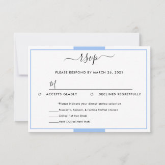 3.5インチx 5インチレスポンスカード 出欠カード