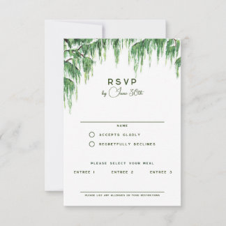 3.5インチx 5インチレスポンスカード – Wrightsville Manor 出欠カード