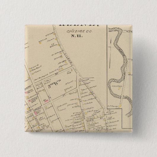 3·5区キーン 缶バッジ (正面)