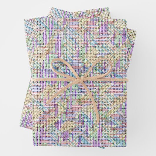 3,500人以上の男の子と女の子の名前ワードサーチパズル解決 ラッピングペーパーシート (インサイチュ)