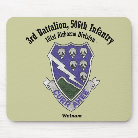 3-506thマウスパッド-ベトナム マウスパッド (正面)