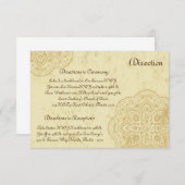 3.5×5 方向カード モロッカンパーティー エンクロージャーカード (正面/裏面)