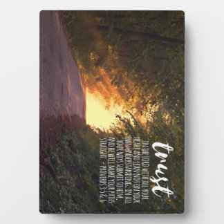 3:5-6主への信頼 フォトプラーク