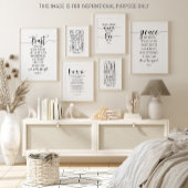 3:5-6箴言を使って主を信頼しなさい ポスター