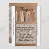 3.5×7 受付カード用クラフト紙袋 ラッセル バーリアム 招待状 (正面/裏面)