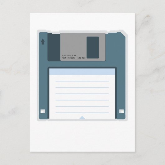 3.5 FDポストカード(ディスク前面) ポストカード (正面)