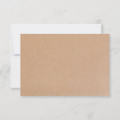 3.5"x5" サイズの感謝と誕生日メッセージカード サンキューカード (裏面)