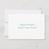 3.5"x5" rsvp招待フラットカード祈りの言葉リクエスト 出欠カード (裏面)
