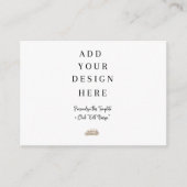 3.5 x 2.5エンクロージャカード エンクロージャーカード (正面)