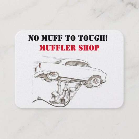 、3.5" x 2.5"あなたのbusineに関しては強大 名刺 (正面)