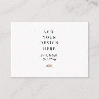 3.5" x 2.5" エンクロージャー カード