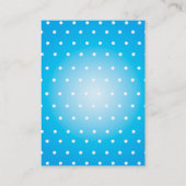 3.5" x 2.5" -ミニ顔の説明書 名刺 (裏面)