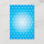 3.5" x 2.5" -ミニ顔の説明書 名刺 (裏面)