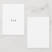 3.5" x 2.5" 名刺 (正面/裏面)
