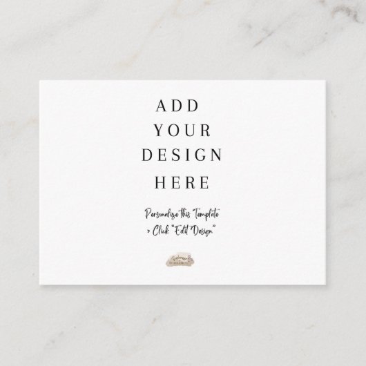 3.5 x 2.5 封筒カード エンクロージャーカード (正面)