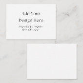 3.5" x 2.5" Enclosure Cards エンクロージャーカード (正面/裏面)