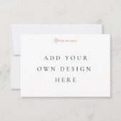 3.5 x 5インチ横書きカード（封筒あり） (正面)