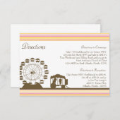 3.5 x 5方向カードカーニバル回路おもしろい エンクロージャーカード (正面/裏面)