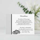 3.5 x 5方向カードHis/Her Diamond 結婚's Ba エンクロージャーカード (スタンド正面)