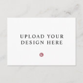 3.5" x 5" エンクロージャーカード (正面)