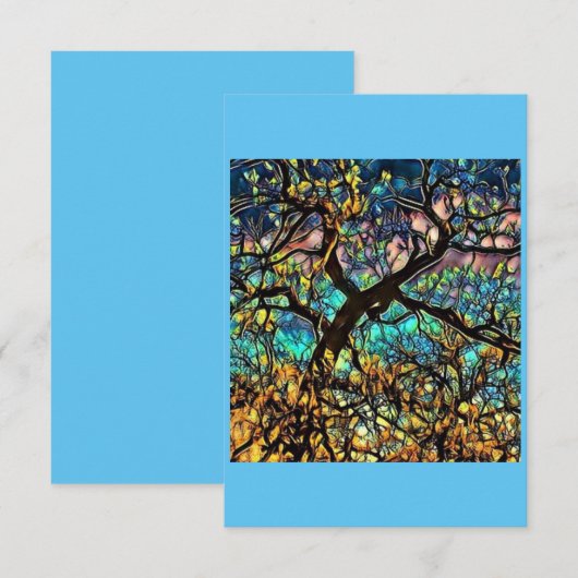 3.5" x 5" フラットカード (正面/裏面)