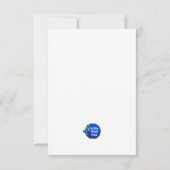 3.5" x 5" フラットグリーティングカード カード (裏面)