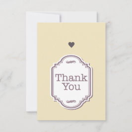 3.5" x 5" フラット サンクス カード