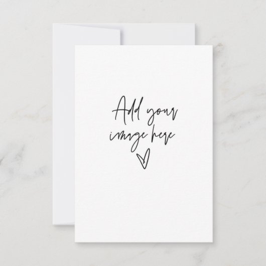 3.5 x 5 RSVP応答応答エンクロージャカードテンプレート セーブザデート (正面)