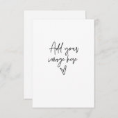 3.5 x 5 RSVP応答応答エンクロージャカードテンプレート セーブザデート (正面/裏面)