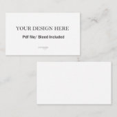 3.5x2インチカード印刷 エンクロージャーカード (正面/裏面)