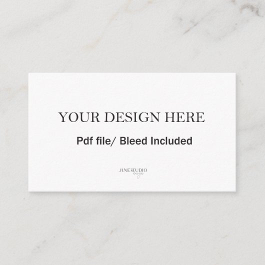 3.5x2インチカード印刷 エンクロージャーカード (正面)