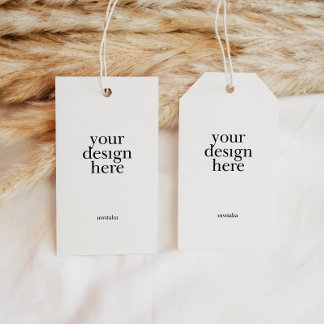 3.5x2インチメッセージカード印刷 ギフトタグ