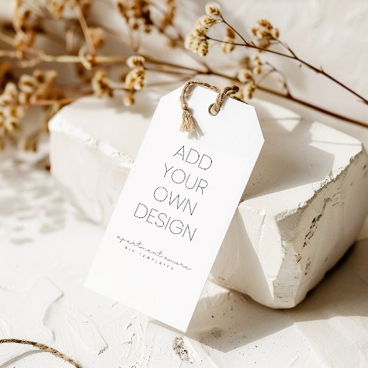 3.5x2インチメッセージカード印刷 ギフトタグ