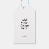 3.5x2インチメッセージカード印刷 ギフトタグ (正面)