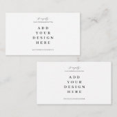 3.5x2インチ護衛カード座席表印刷 プレイスカード (正面/裏面)