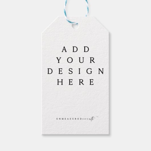 3.5x2"の好評なタグ印刷 ギフトタグ (正面)