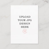 3.5x2.5祈りの言葉カード – 独自のデザインをアップロード 名刺 (正面)