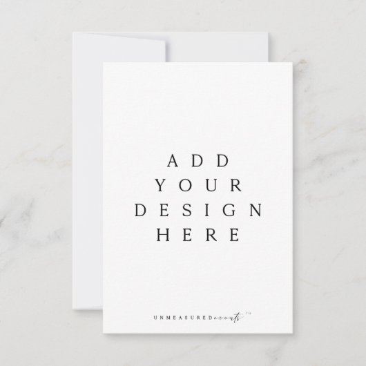 3.5x5インチカード印刷 招待状 (正面)