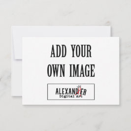 3.5x5インチ水平A1フラットカード ノートカード